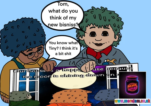 BISNISS | Funny Tots TV Card | More Jam