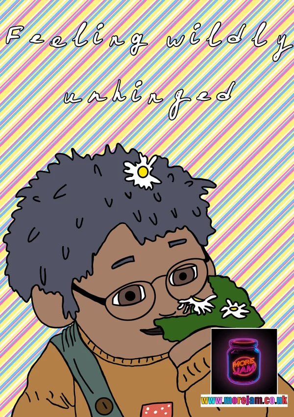 Wildly Unhinged | Any Occasion Tots TV Card | More Jam
