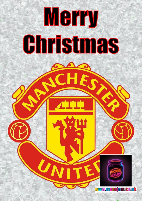 Christmas Card Manchester United | More Jam