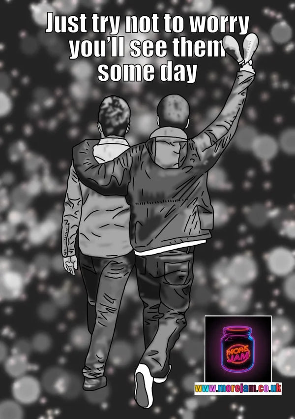 OASIS REUNION 2025 | Stop Crying Your Heart Out | Oasis Greetings Card | More Jam