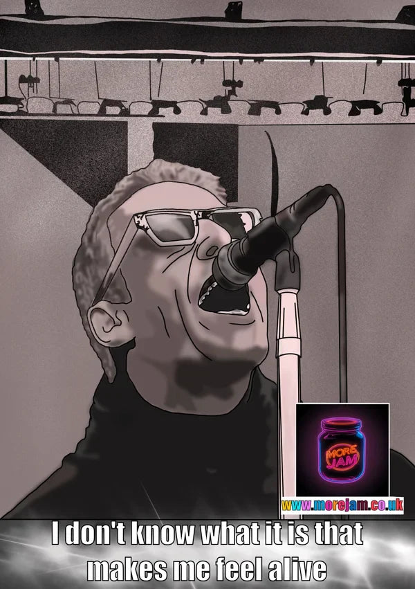 OASIS REUNION 2025 | Acquiesce | Oasis Liam Gallagher Greetings Card | More Jam