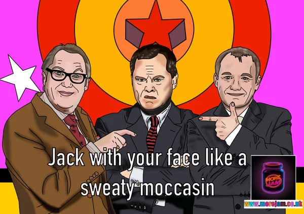27 OPTIONS Jack With your Face Like A... | Funny Shooting Stars Cards | More Jam