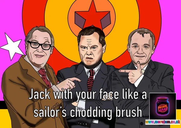 27 OPTIONS Jack With your Face Like A... | Funny Shooting Stars Cards | More Jam