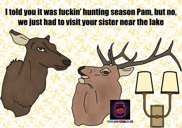 Any Occasion Card Nagged To Death | More Jam