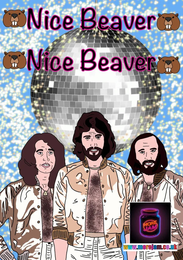 Any Occasion Card Nice Beaver | More Jam