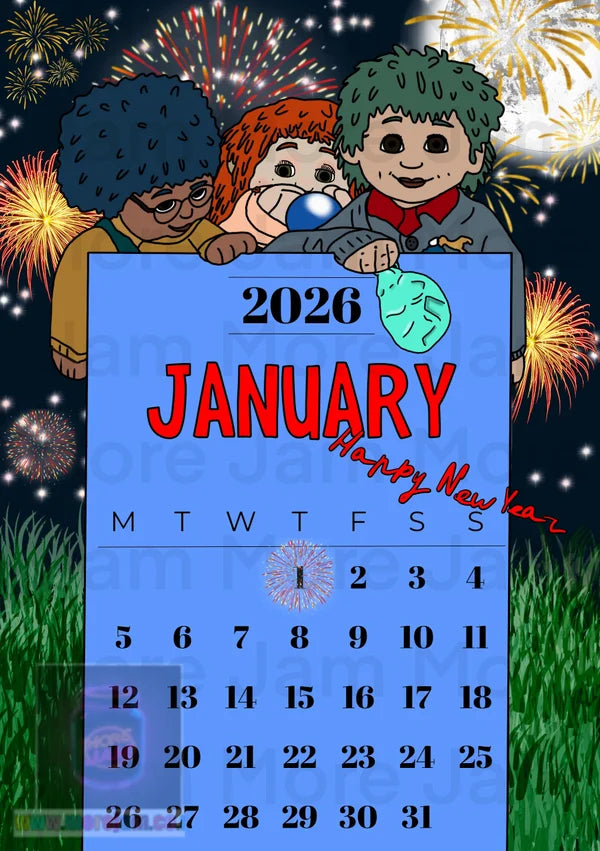 A5 Tots 2026 Calendar 50 available only**