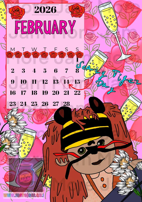 A5 Tots 2026 Calendar 50 available only**