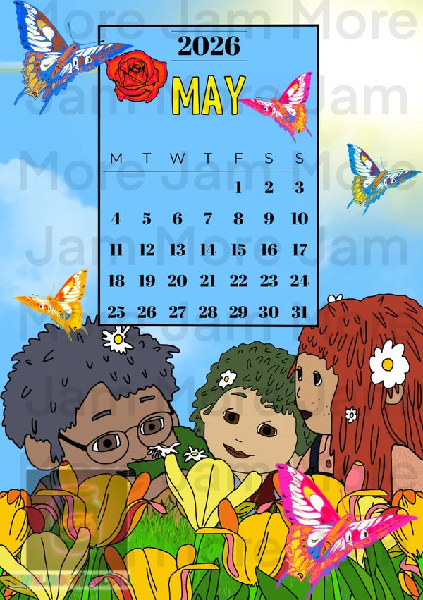 A5 Tots 2026 Calendar 50 available only**