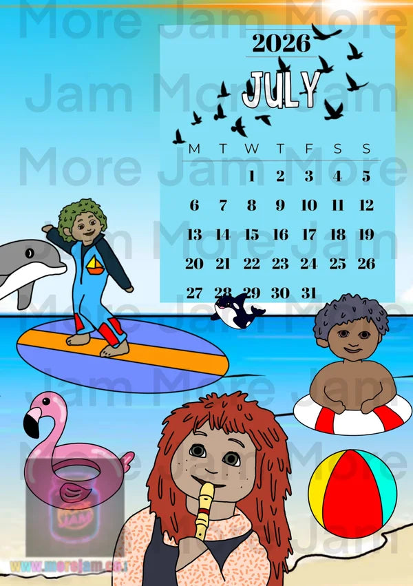 A5 Tots 2026 Calendar 50 available only**
