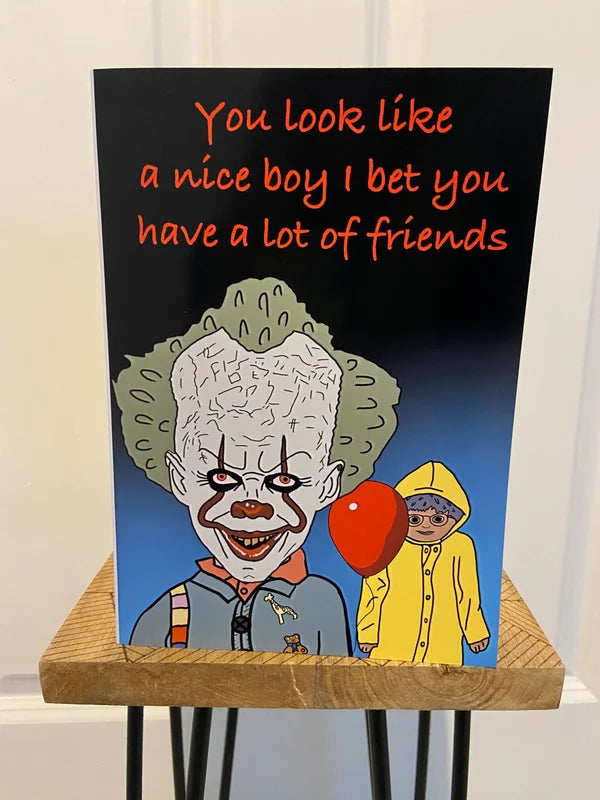 Tom Will Float Too | Tots TV Halloween Card | More Jam