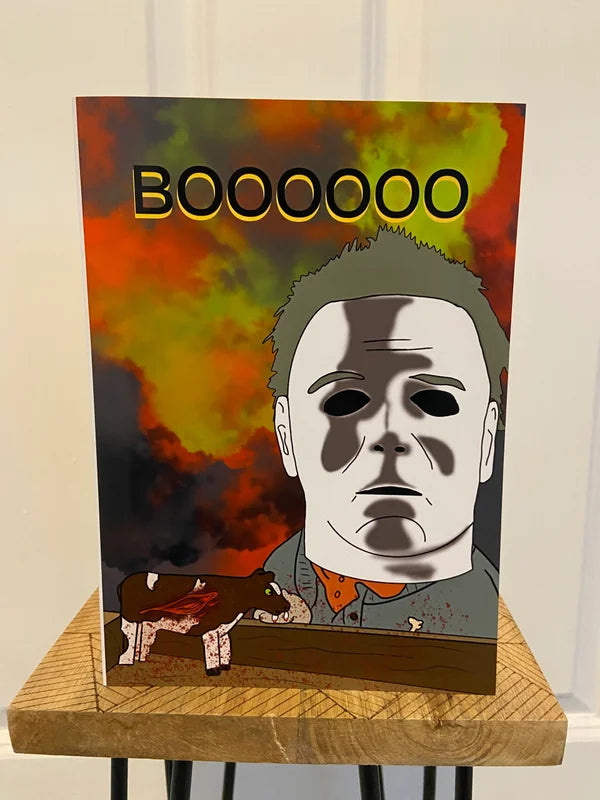 Tiny Myers | Funny Tots TV Halloween Card | More Jam