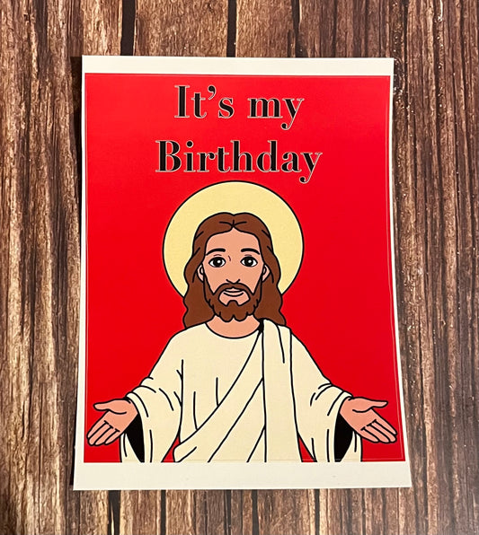 Christmas Jesus Birthday Boy Wine Labels
