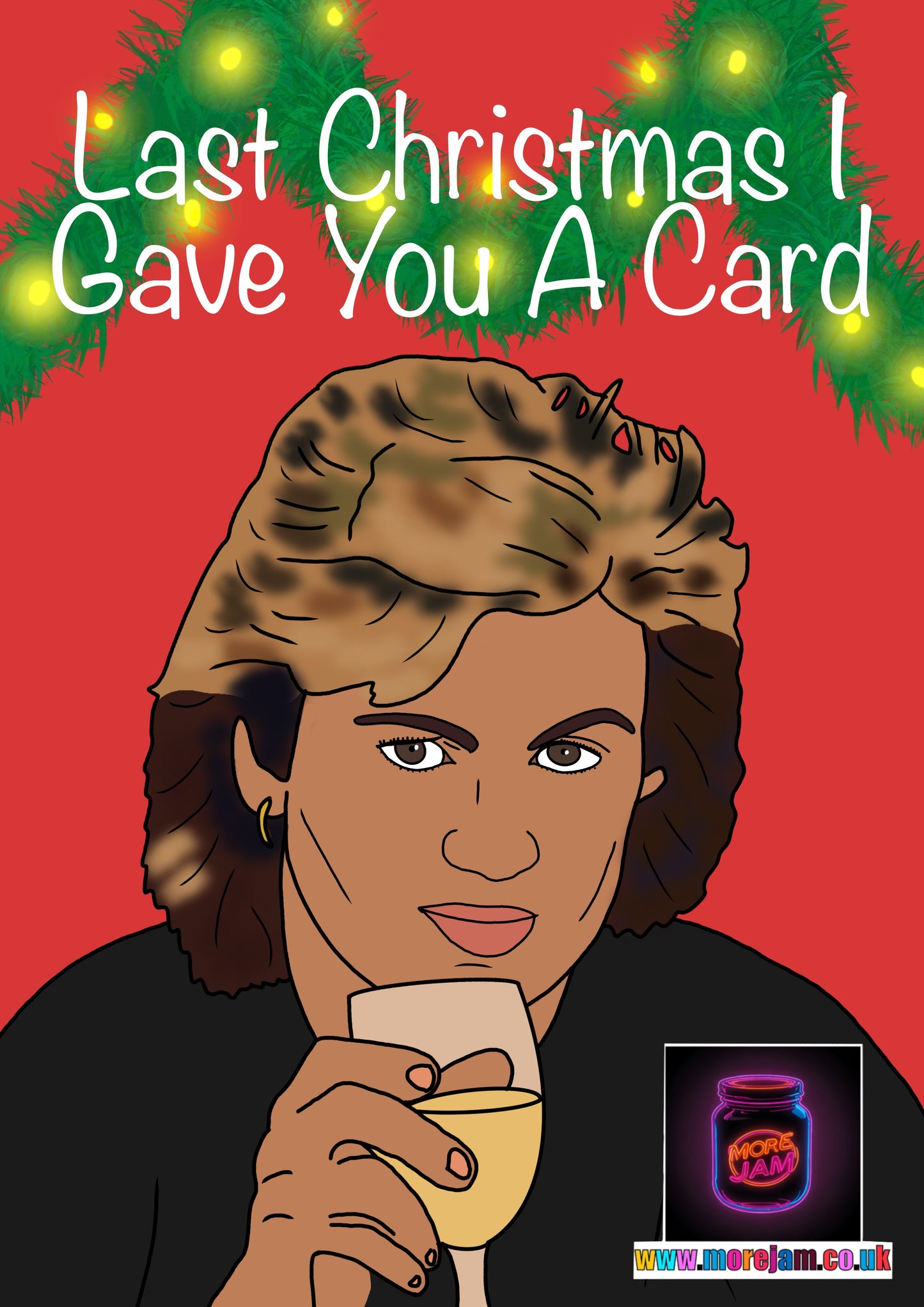 Christmas Card Wham Last Christmas