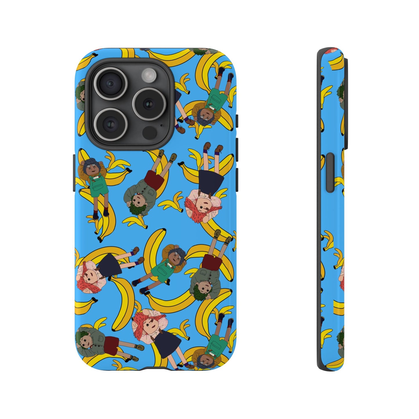 Banana Tots Pattern Phone Case — Cute Cartoon Phone Cover