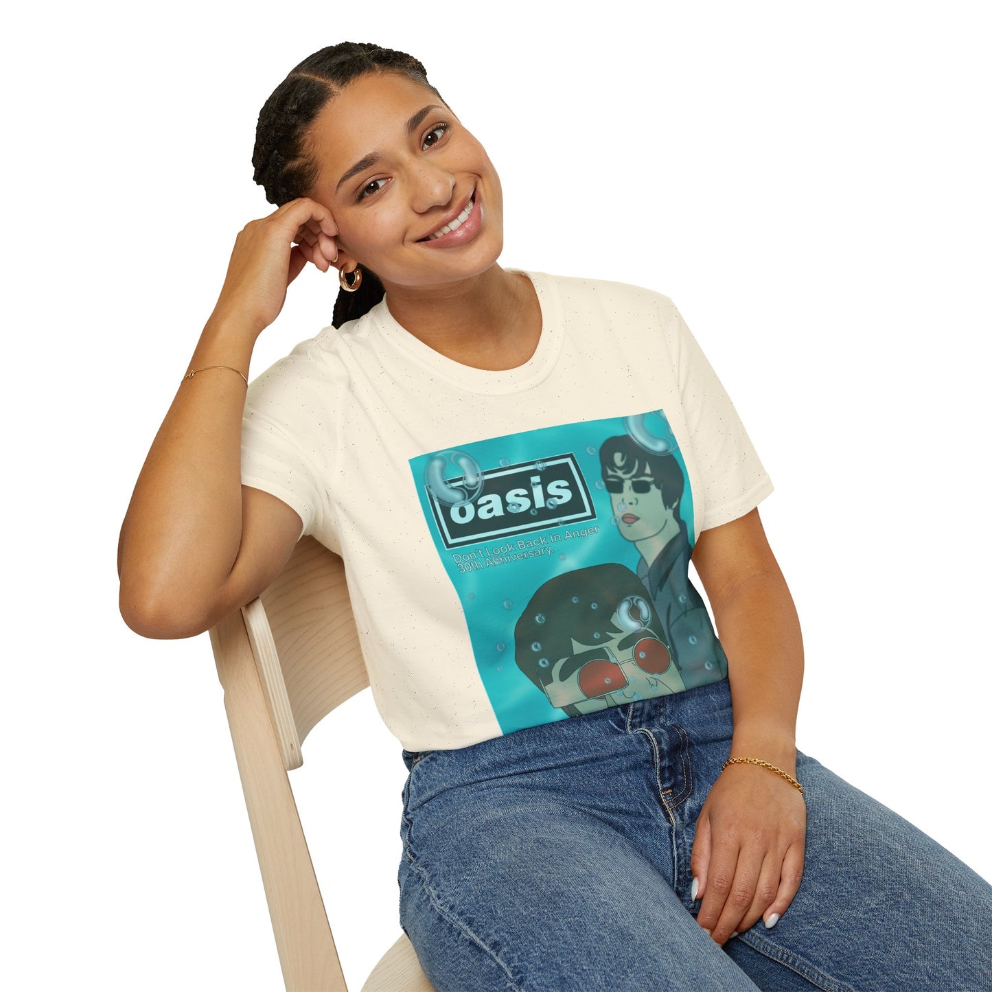 Oasis Don’t Look Back In Anger 30th Anniversary T Shirt | More Jam