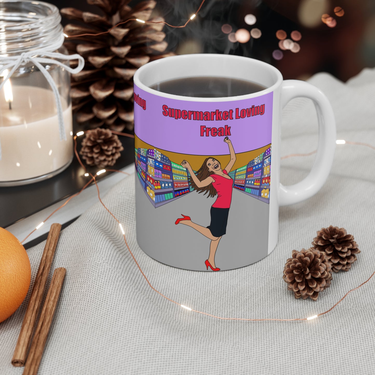 Supermarket Loving Freak | Funny Mug | More Jam