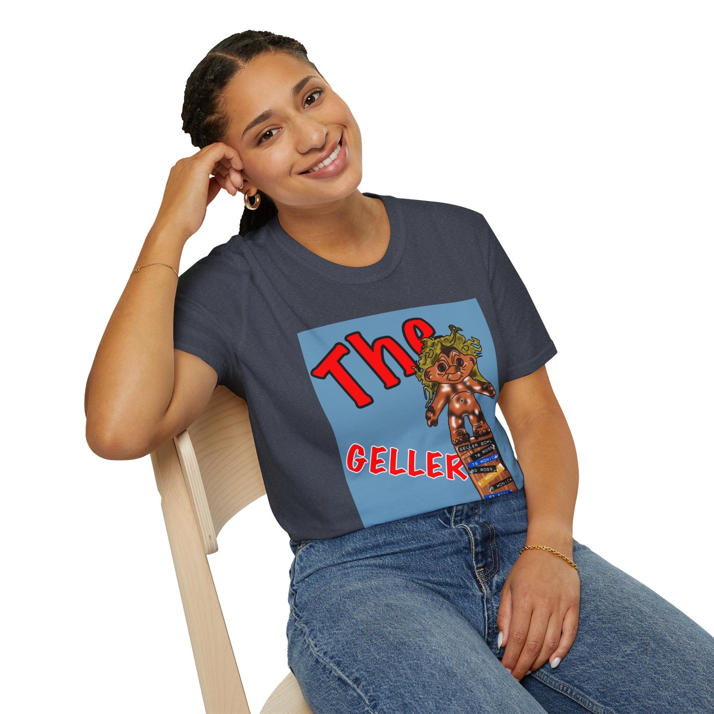 Friends TV Show Geller Cup T-Shirt — Retro Trophy Graphic Tee