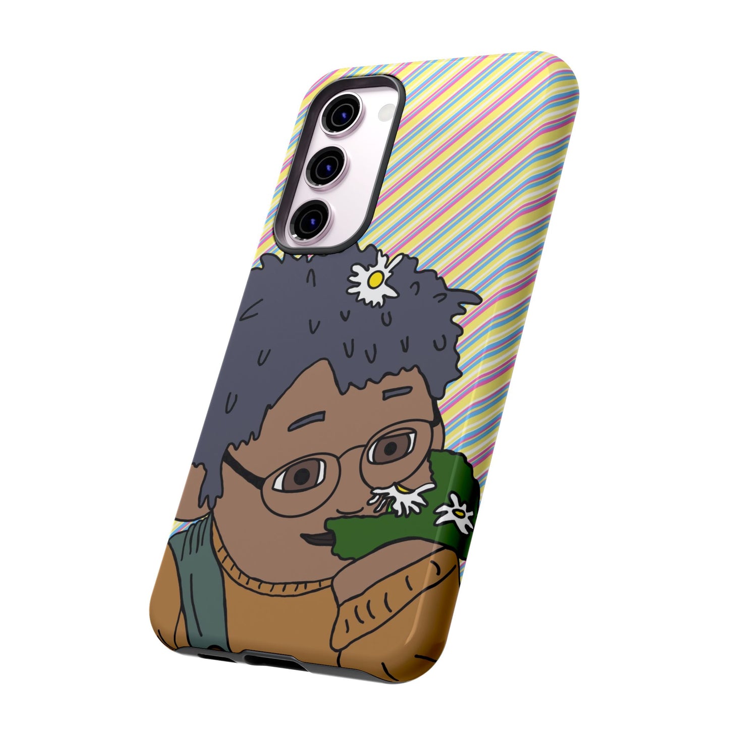 Cute Flowers Tom Phone Case —