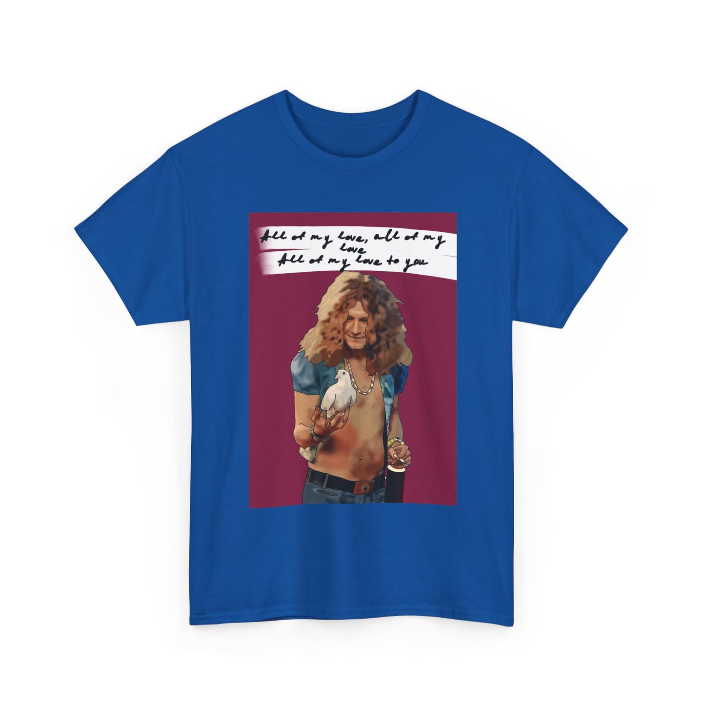 Robert Plant Led Zeppelin lyrics t shirt