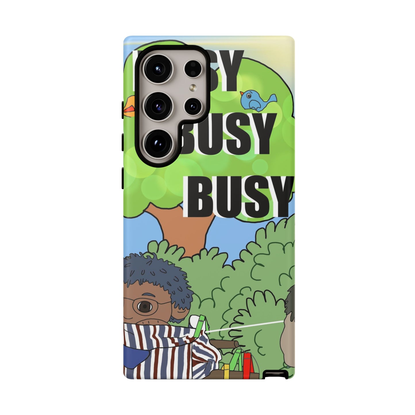 Phone Case — "Busy Busy Busy"