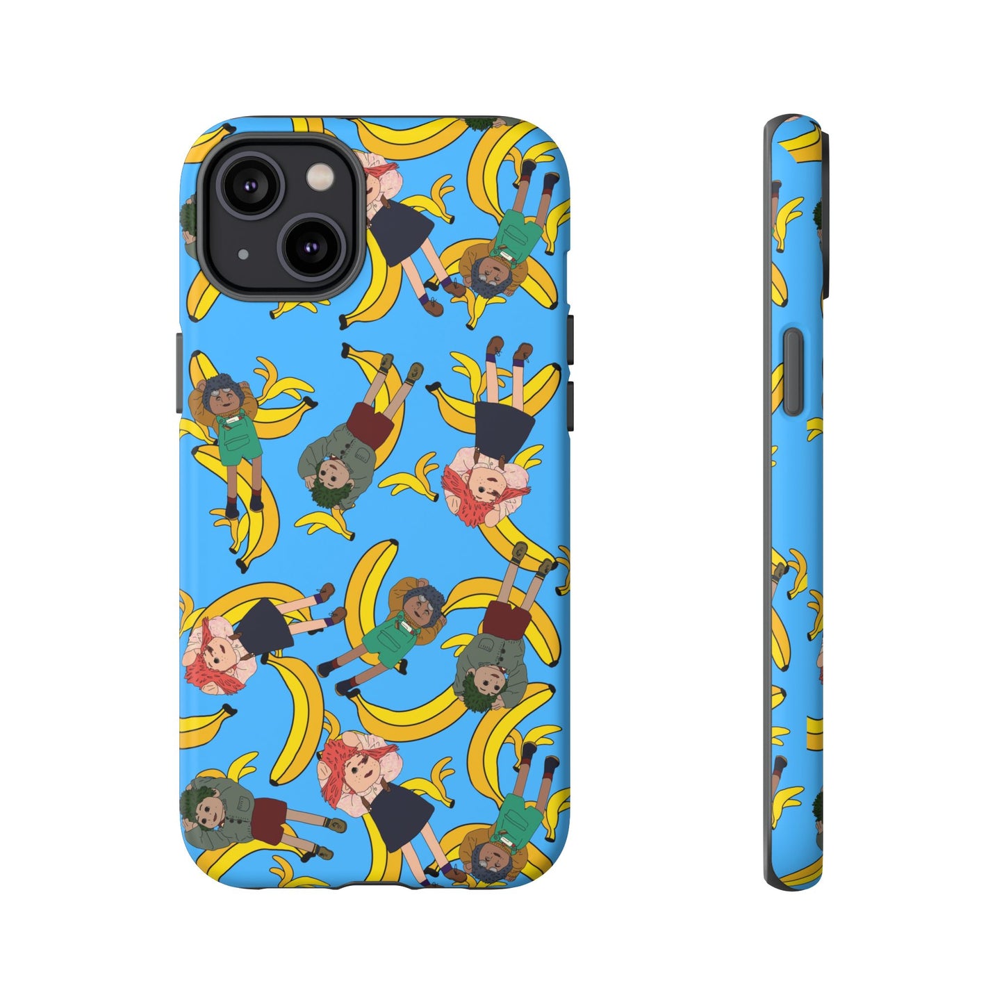 Banana Tots Pattern Phone Case — Cute Cartoon Phone Cover