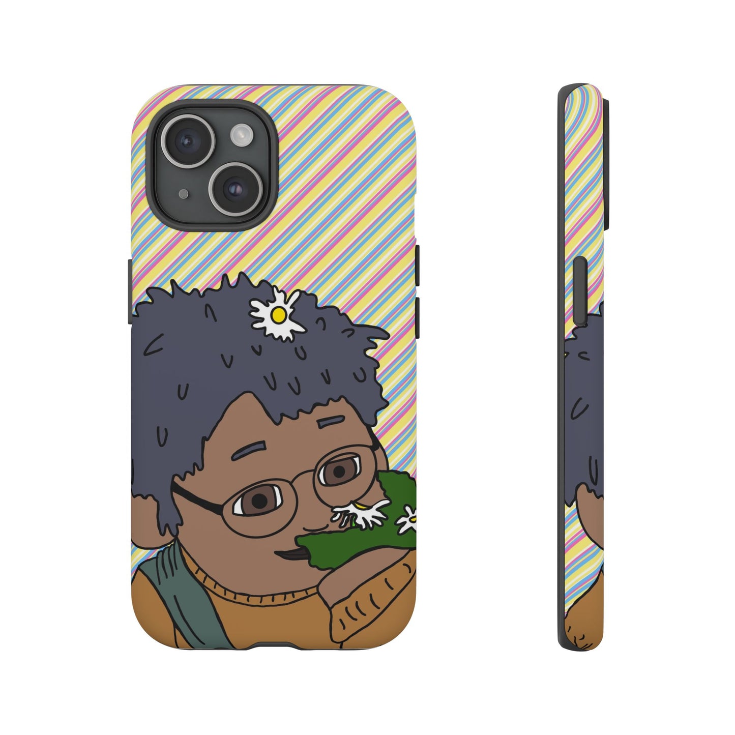 Cute Flowers Tom Phone Case —