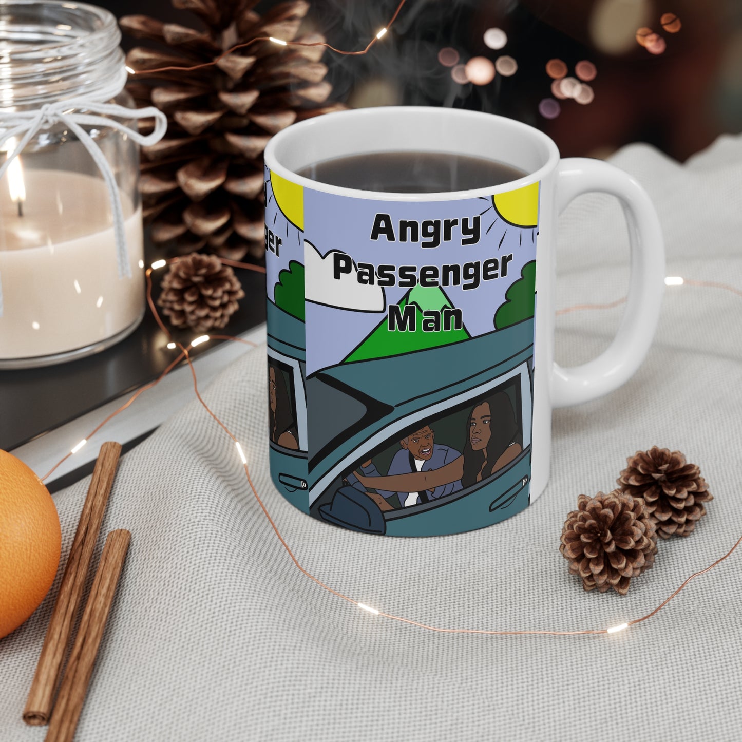 Angry Passenger | Funny Mug | More Jam