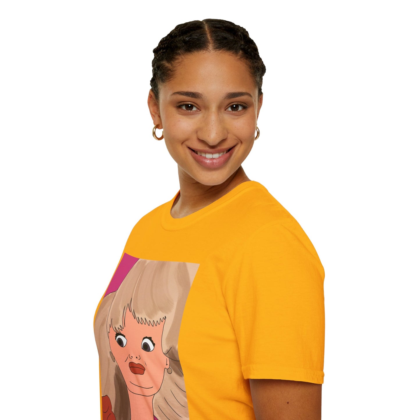 Ewww Retro Pop Art Doll Portrait T-Shirt