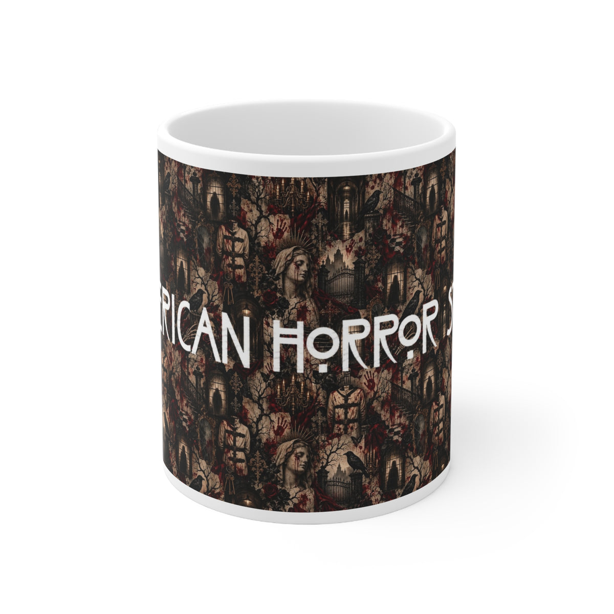 American Horror Story | Asylum Pattern Mug | More Jam