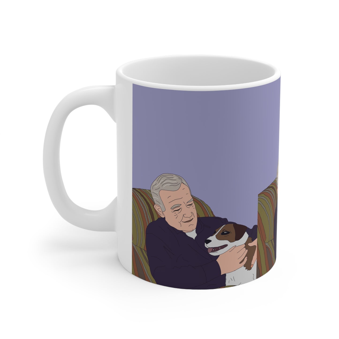 Martin Crane & Eddie Frasier Ceramic Coffee Mug —
