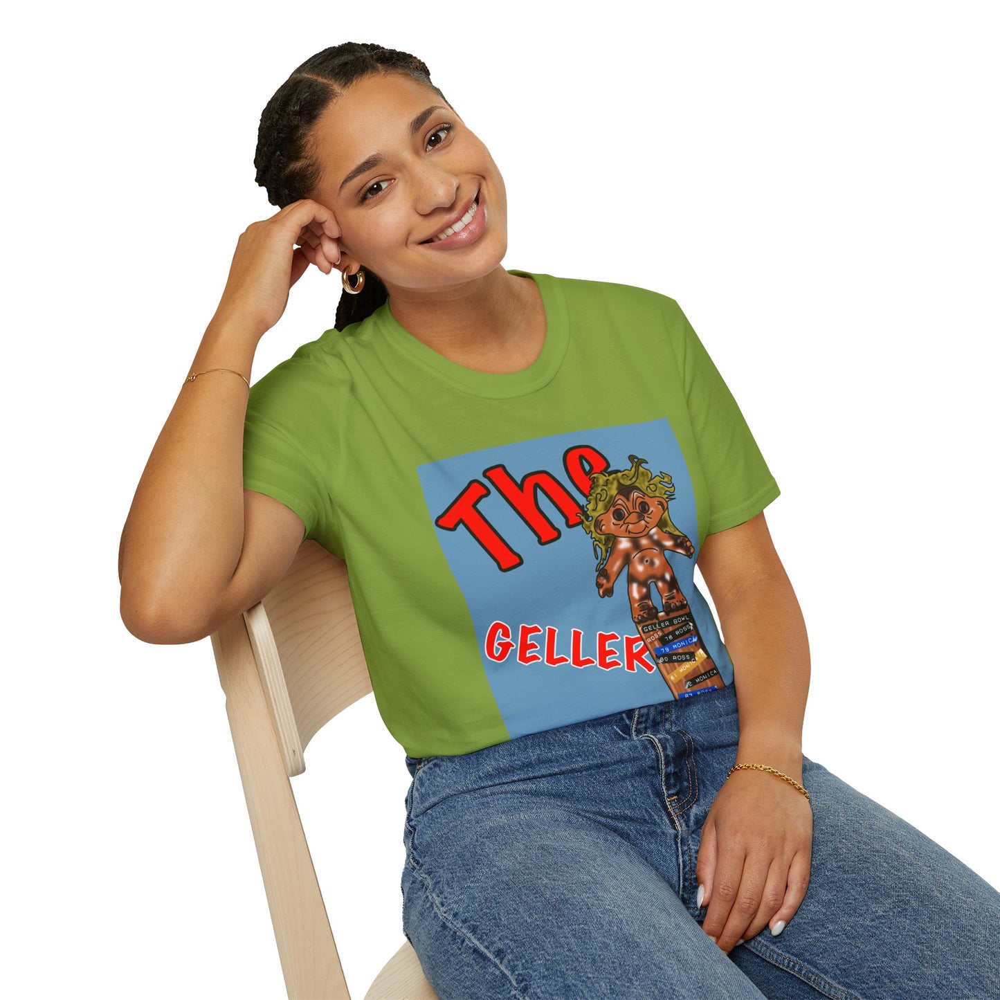 Friends TV Show Geller Cup T-Shirt — Retro Trophy Graphic Tee