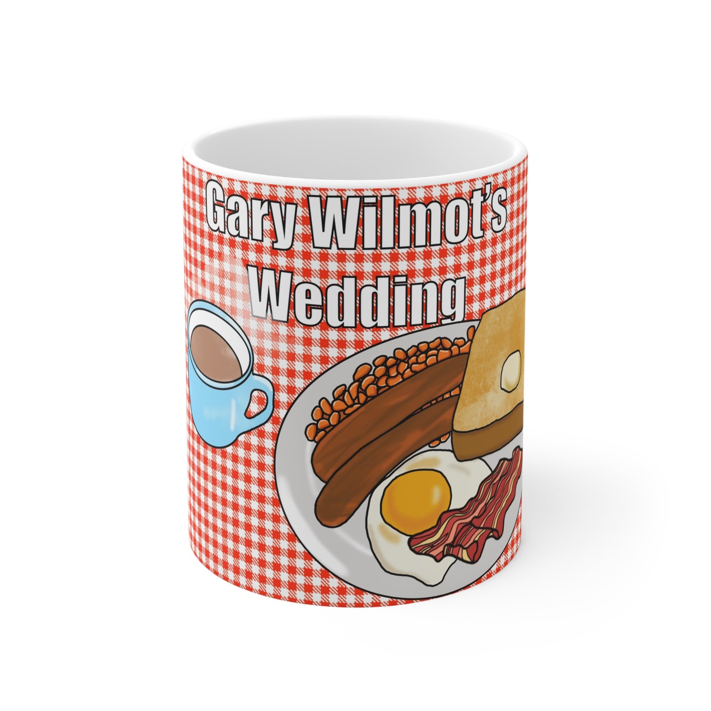 Alan Partridge Coffee Mug — Personalized 'Gary Wilmot's Wedding' Ceramic Mug (11oz/15oz)
