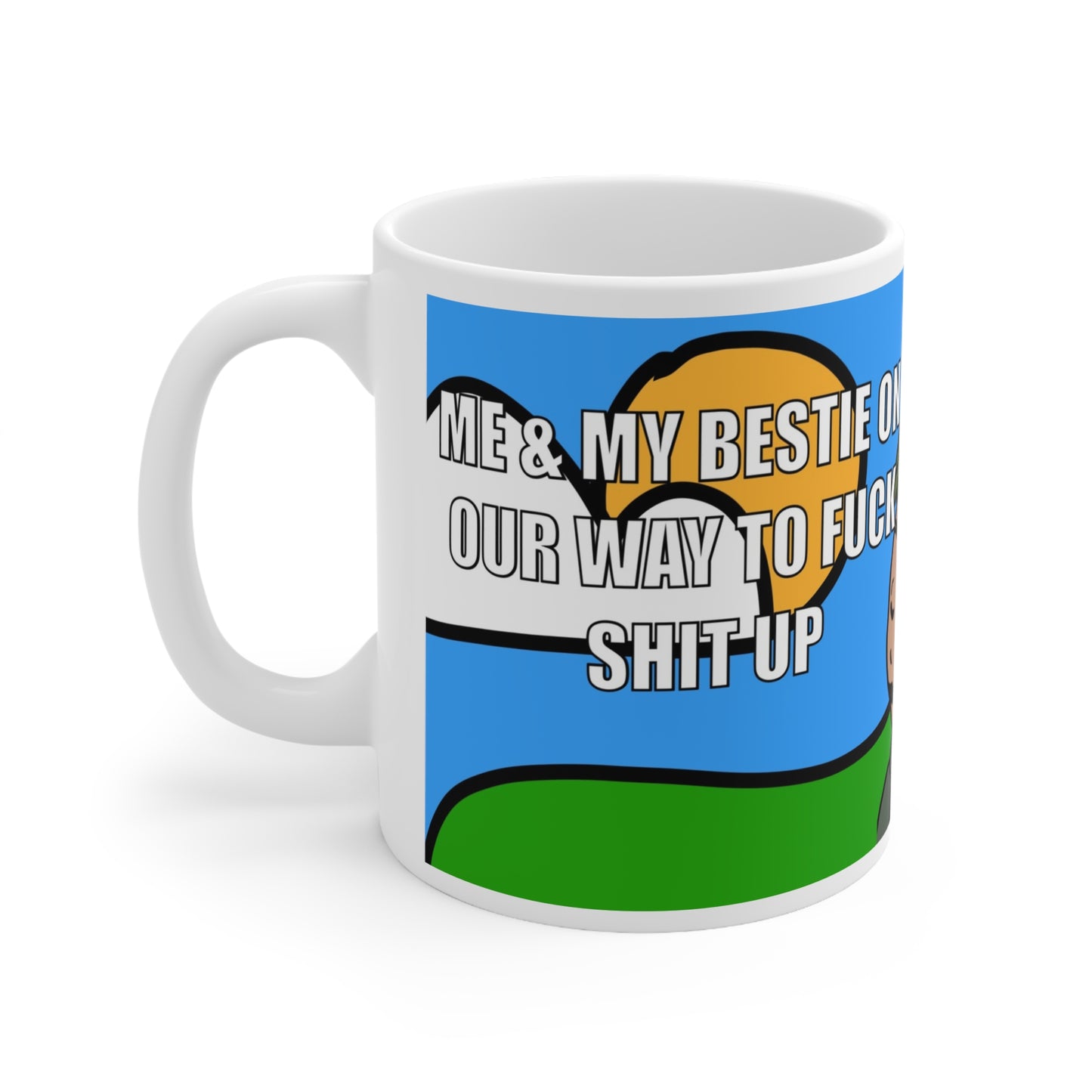 Bestie | Tots Tv Meme Mug | More Jam
