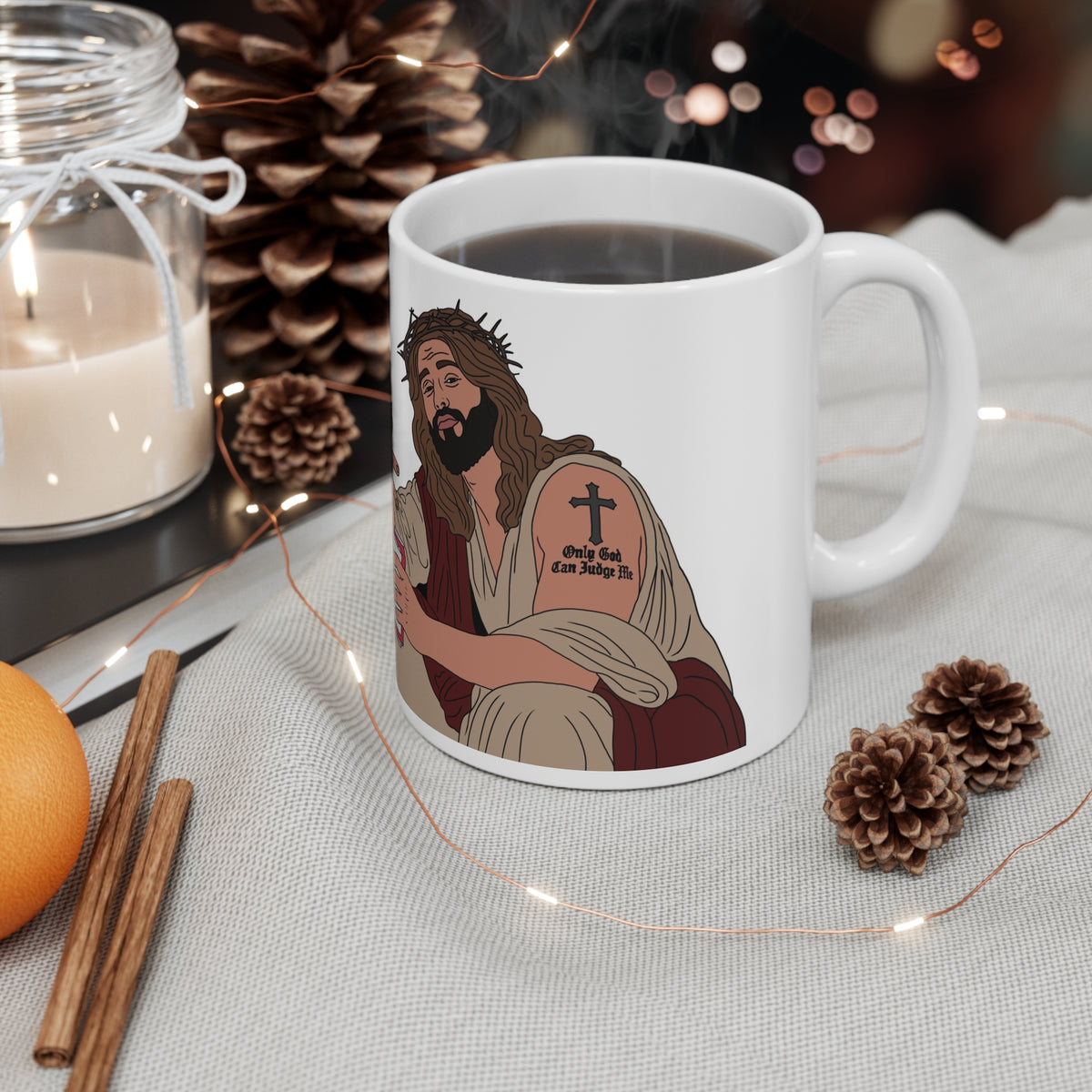 Birthday Drinks? Jesus | Christmas Mug | More Jam
