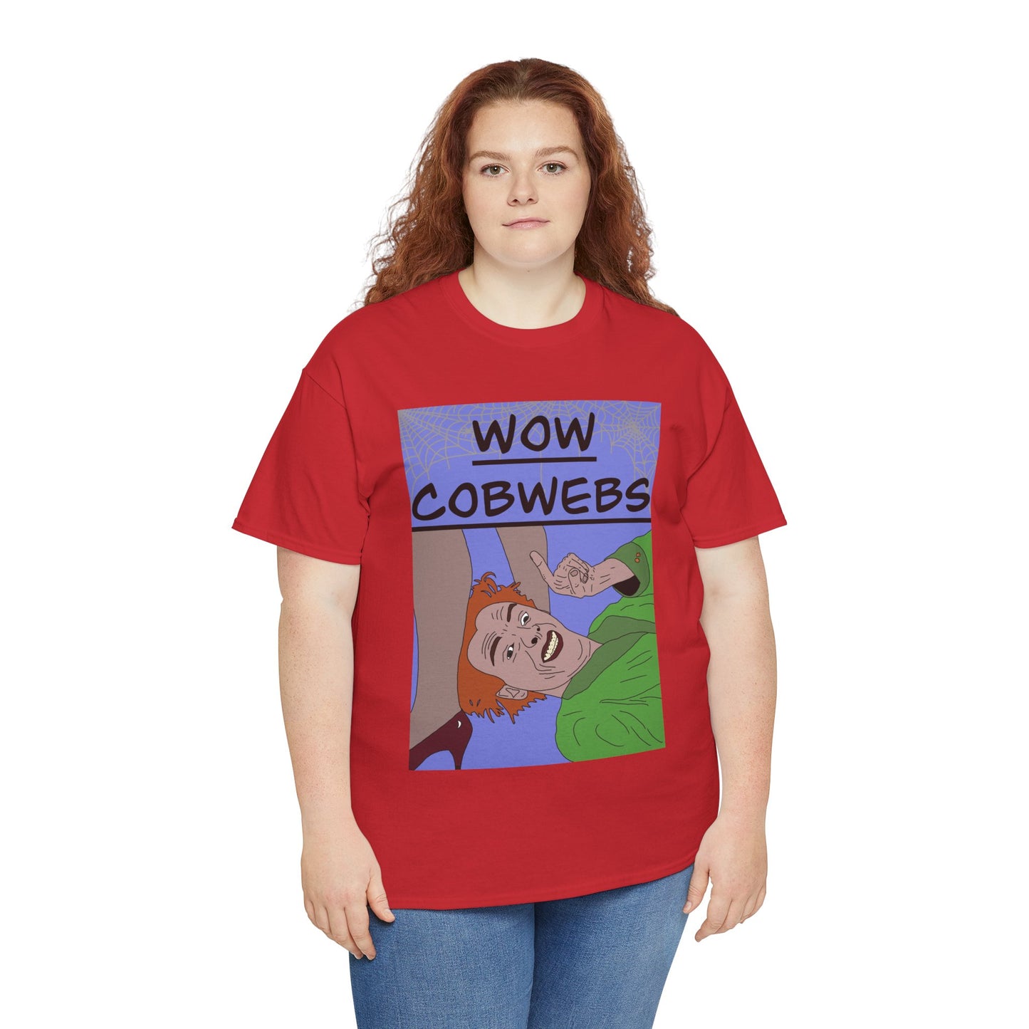 Drop Dead Fred T-Shirt — Funny "Wow Cobwebs" Retro Cartoon Tee