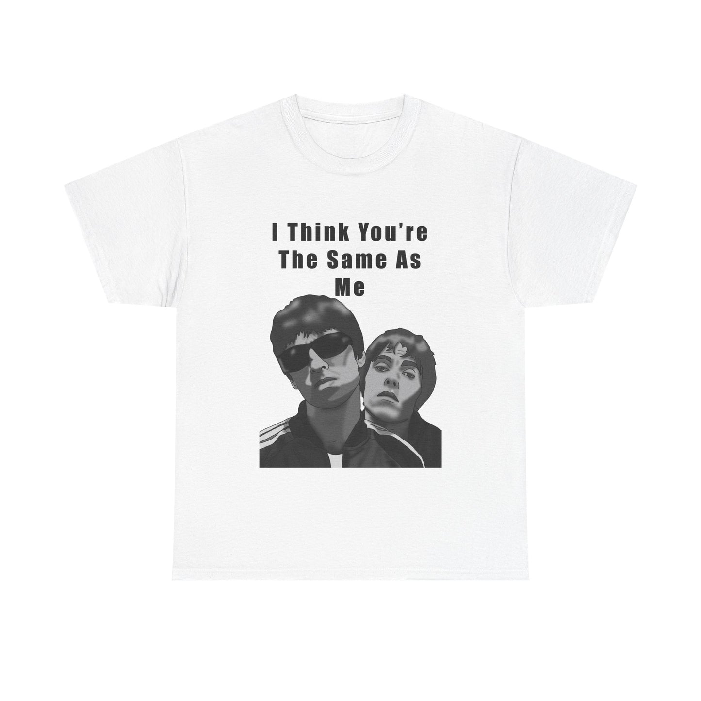 Oasis Live Forever I Think You’re The Same As Me t shirt