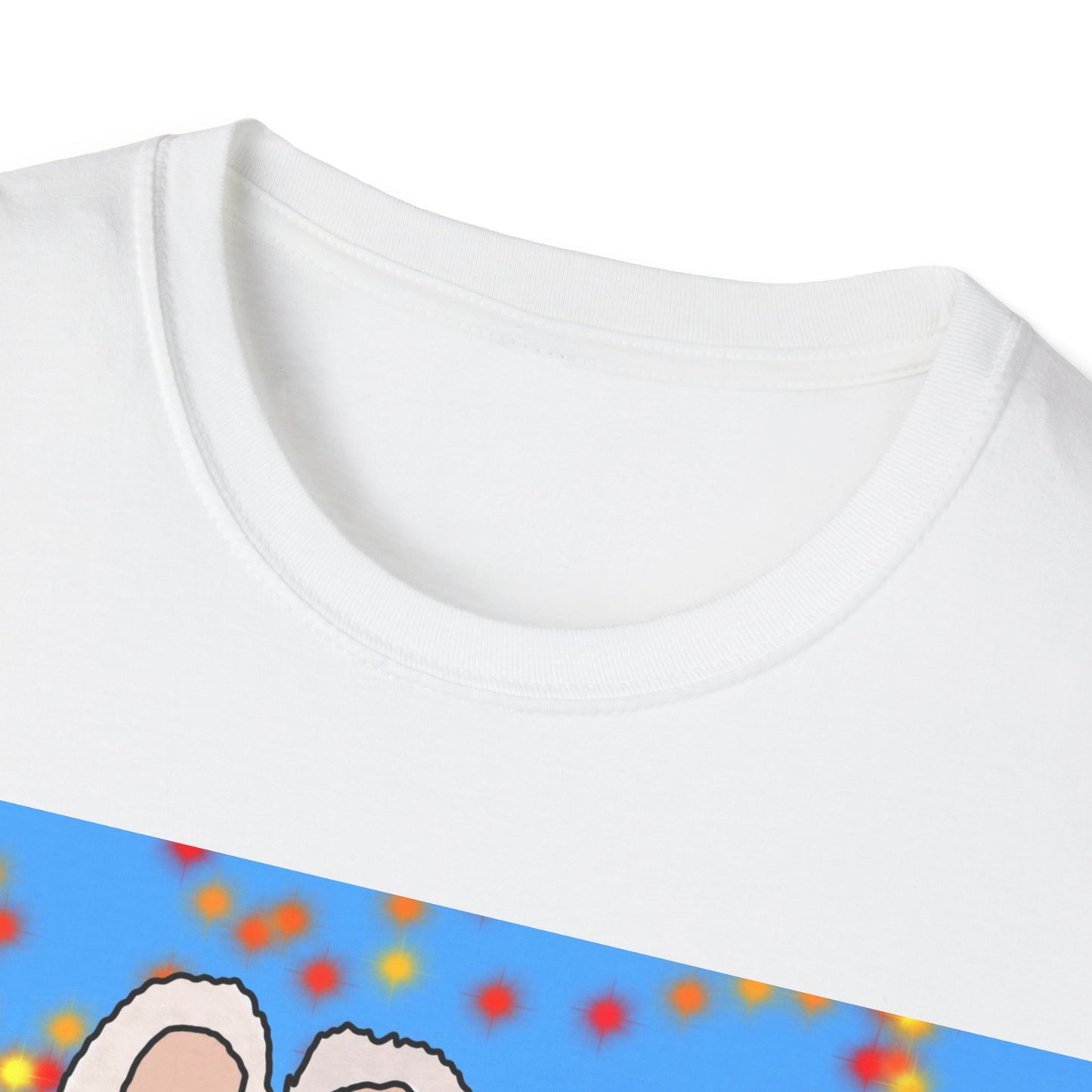 Cute Labubu T-Shirt — Character Holding Candy Heart