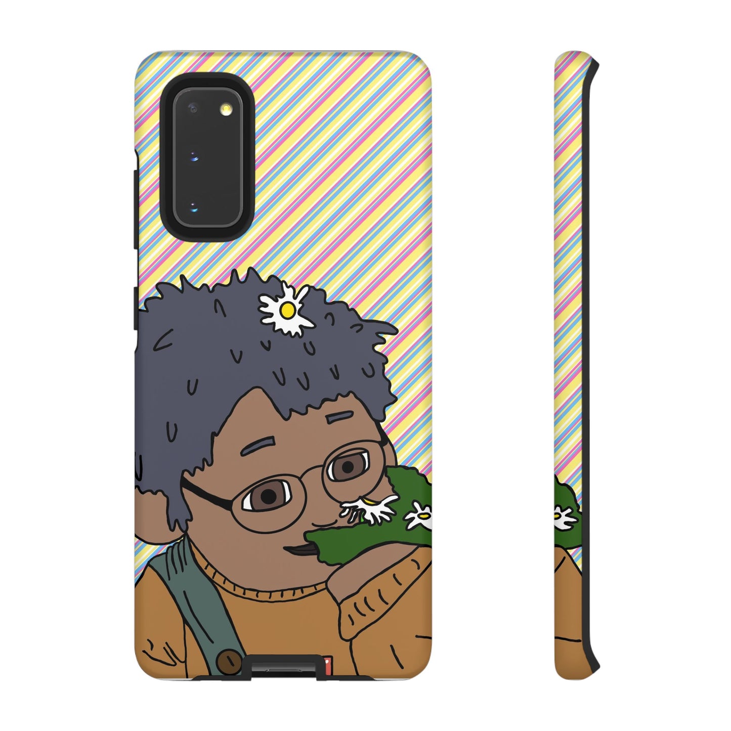 Cute Flowers Tom Phone Case —
