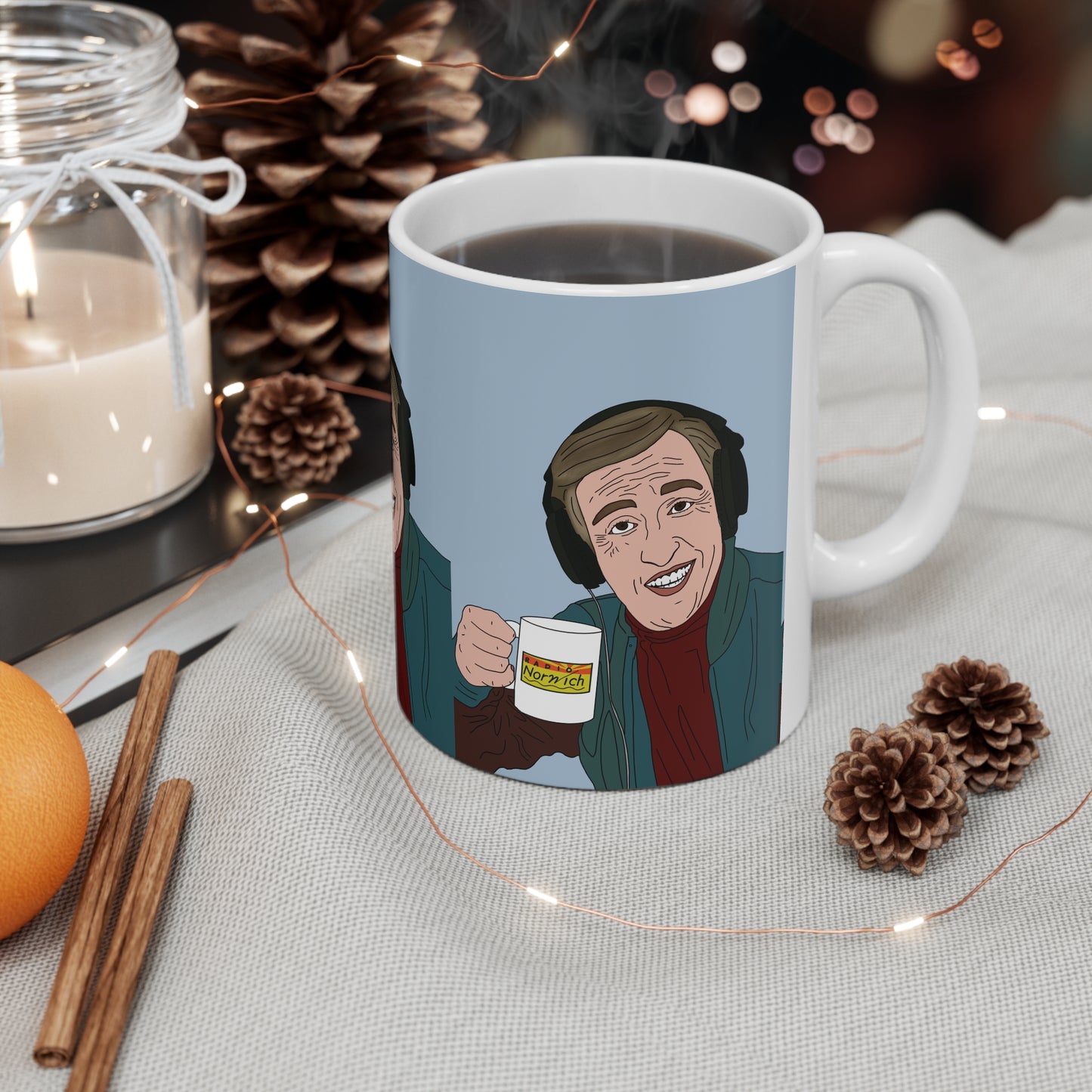 Alan Partridge | Radio Norwich Mug | More Jam
