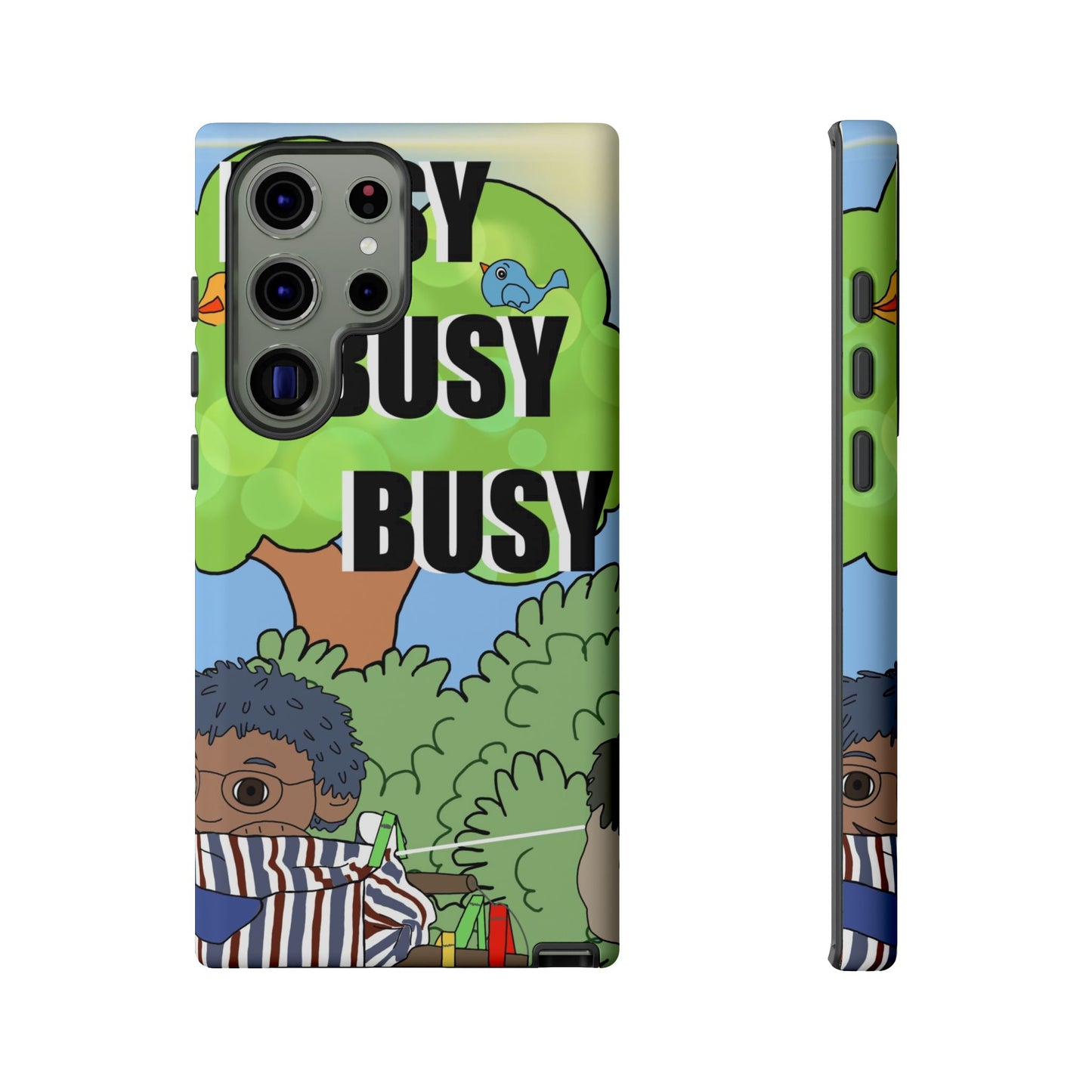Phone Case — "Busy Busy Busy"