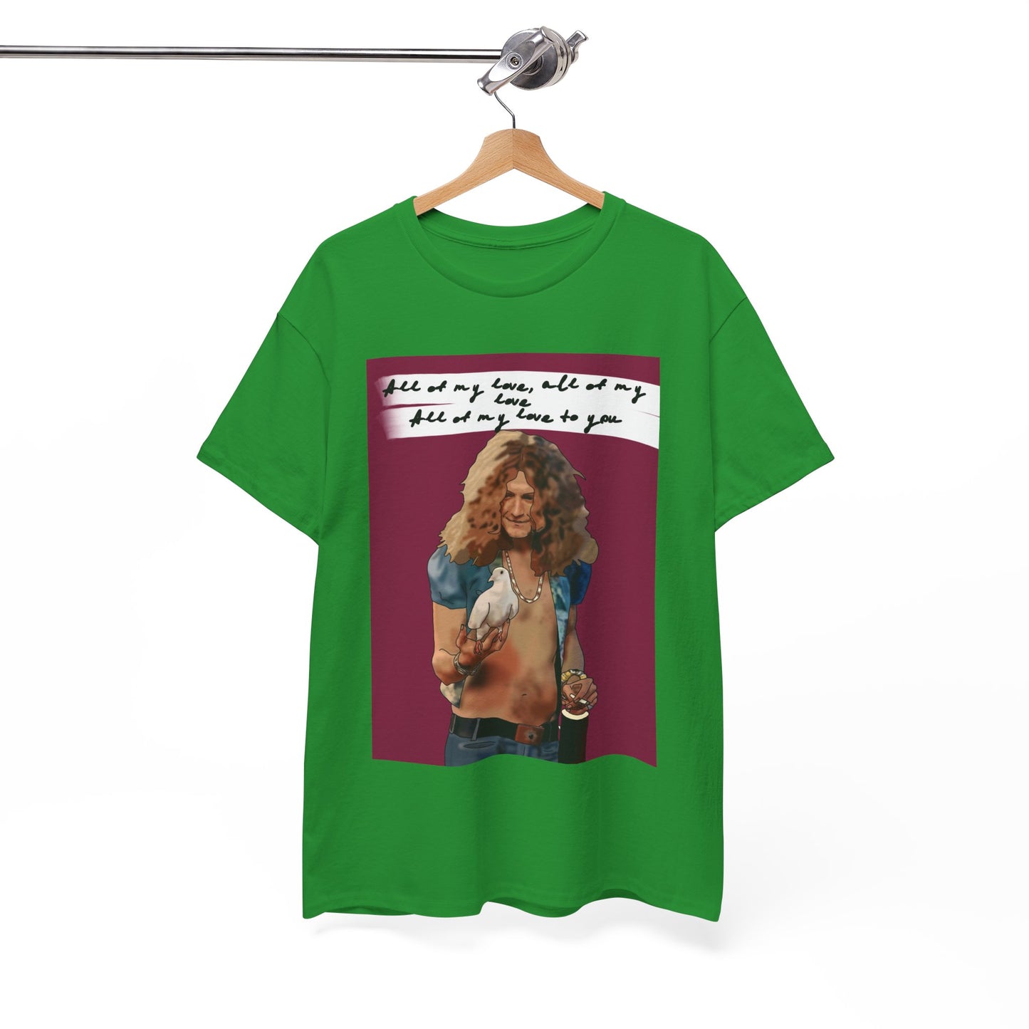 Robert Plant Led Zeppelin lyrics t shirt