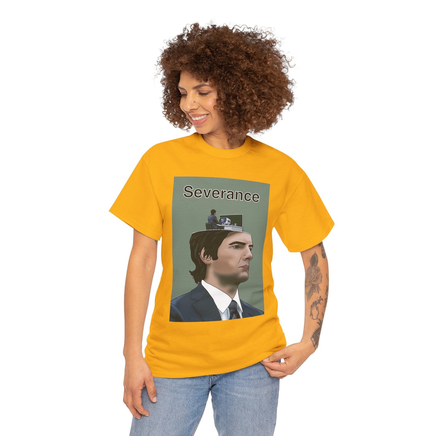 Severance Tee — Minimalist TV-Series Graphic T-Shirt