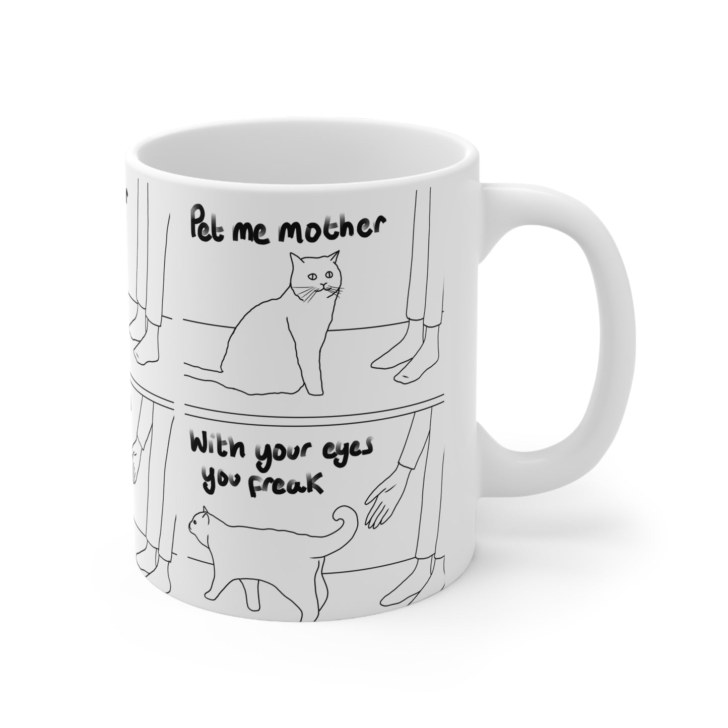 Cat Mum Mug | Funny Mug | More Jam