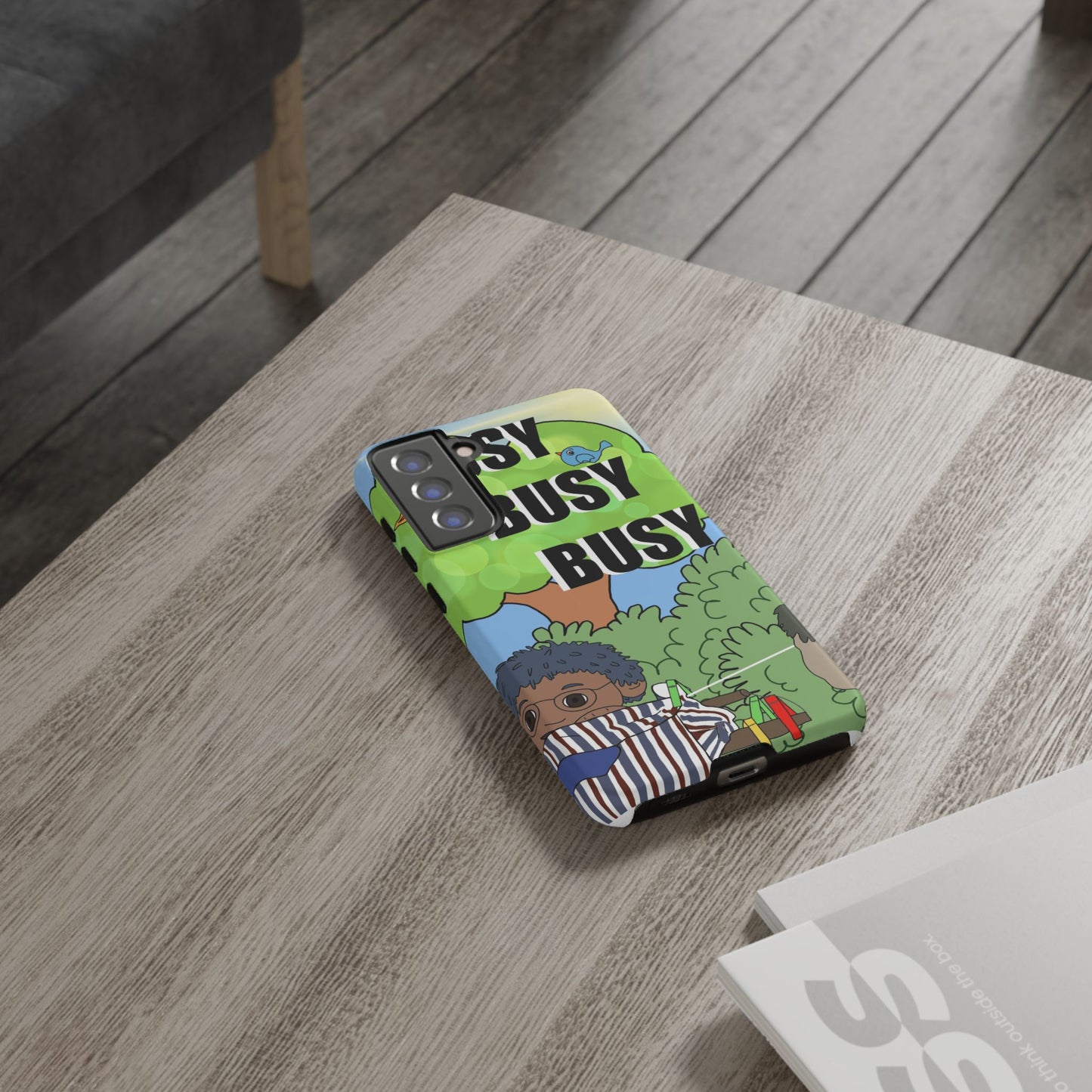 Phone Case — "Busy Busy Busy"