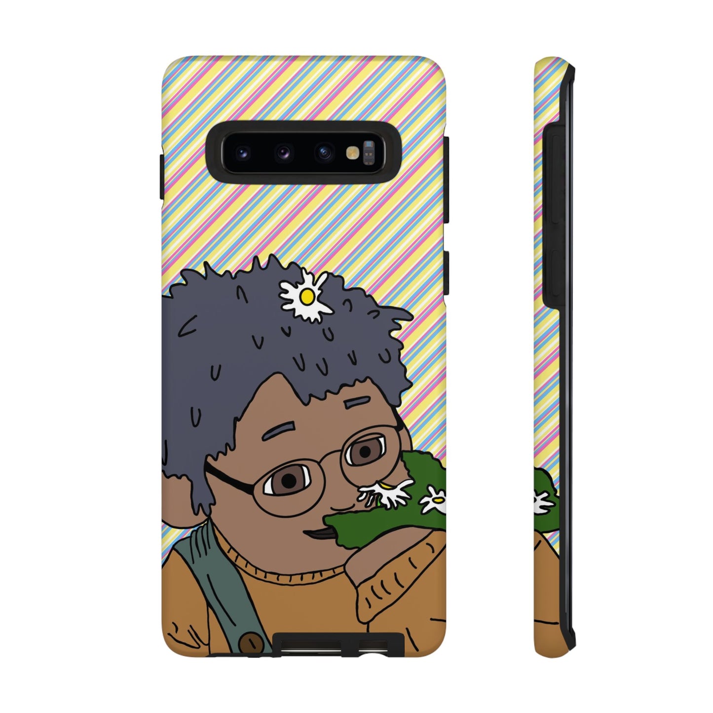 Cute Flowers Tom Phone Case —