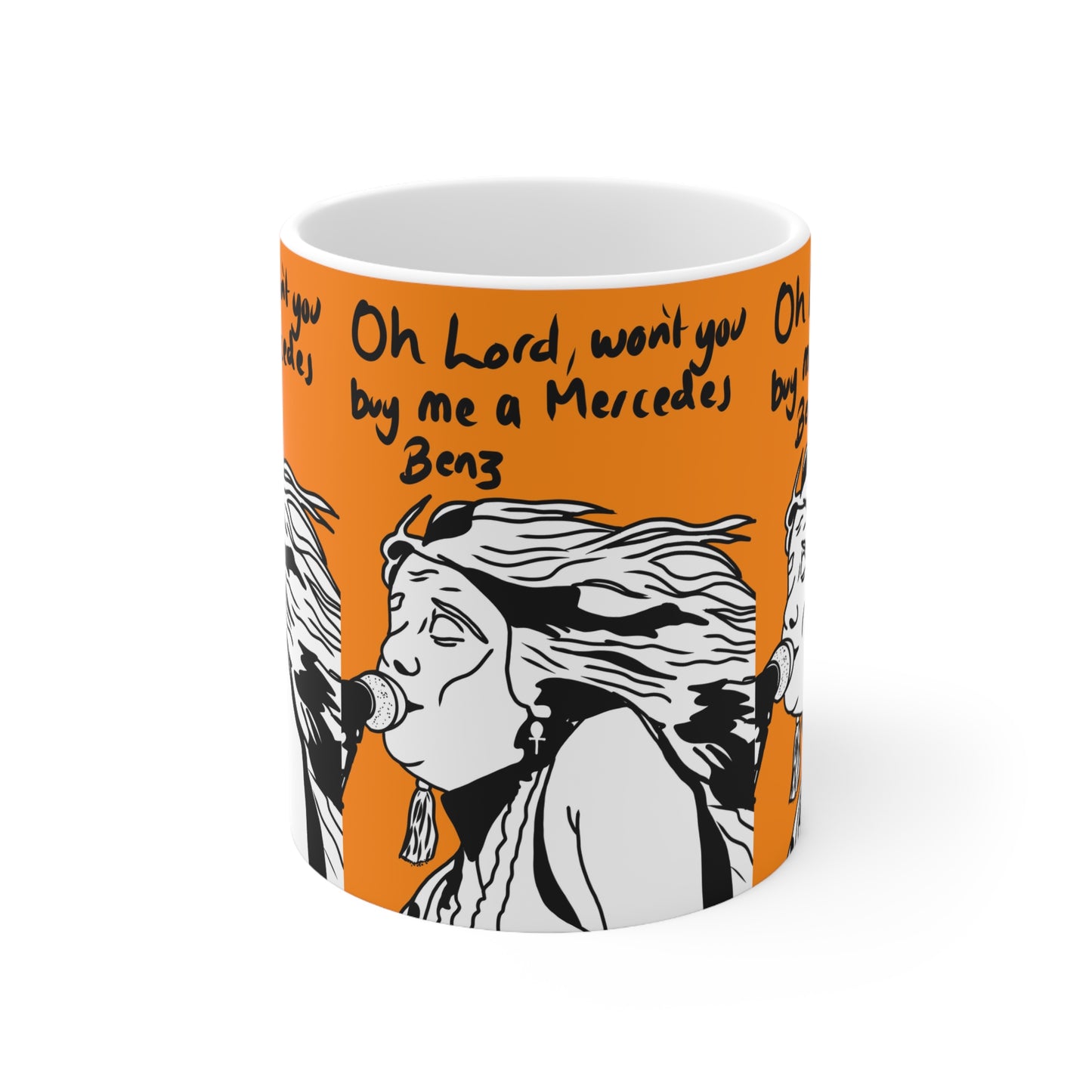 Janis Joplin | Mercedes Benz Mug | More Jam