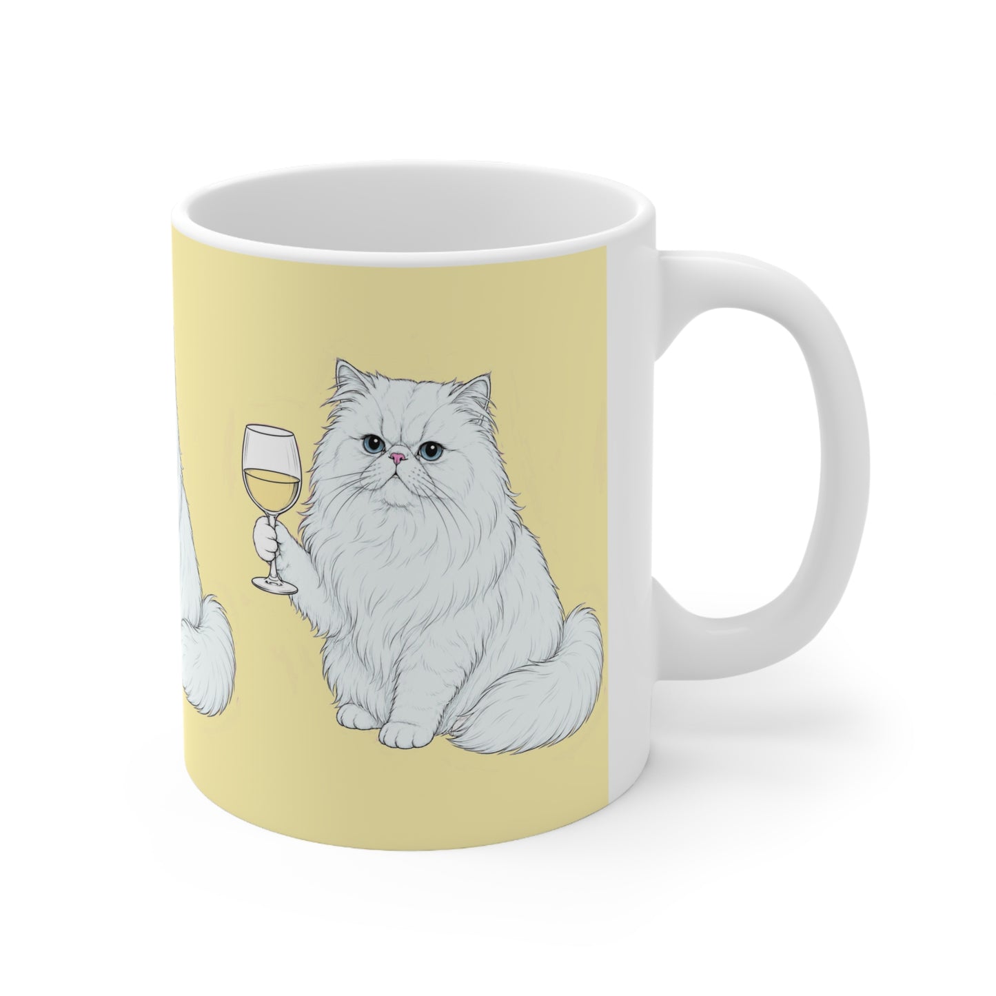 Persian Cat | Wine Mug | More Jam