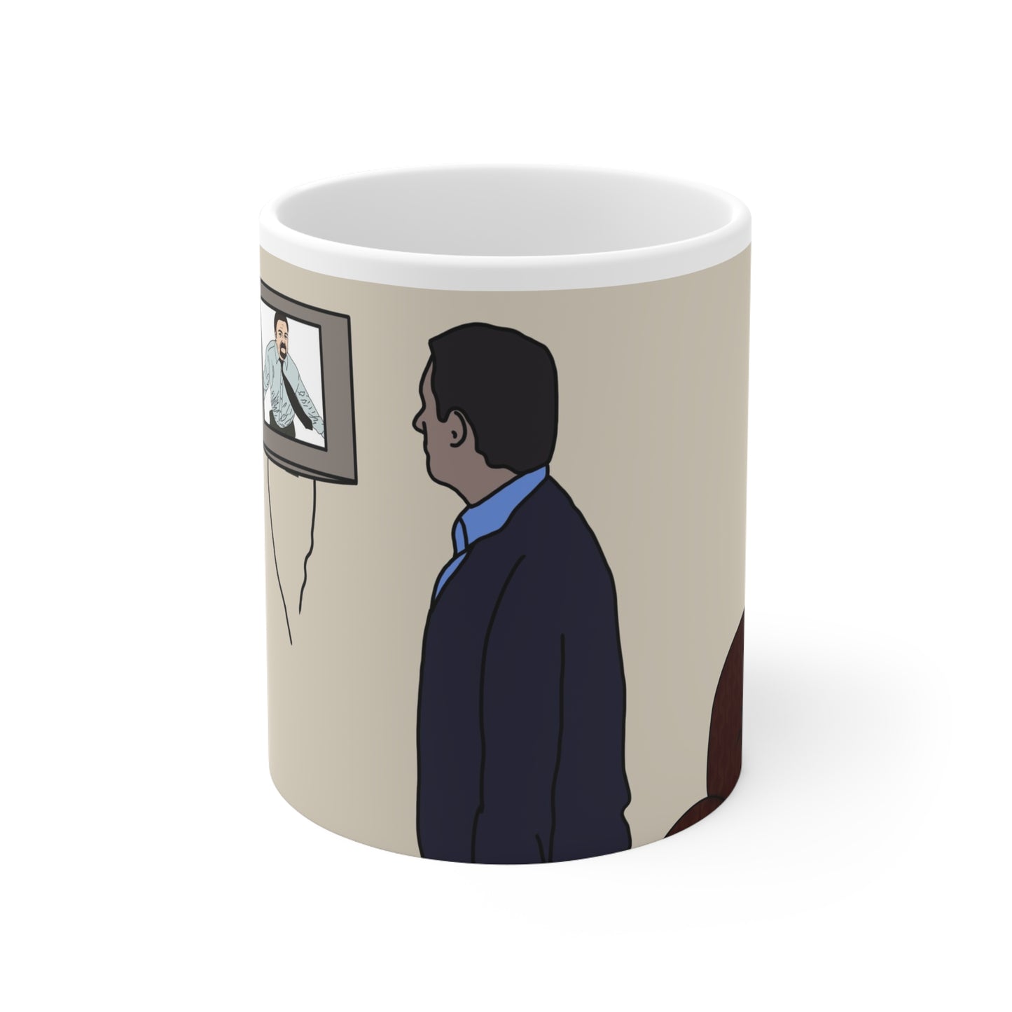 The Office US | Michael Scott Plasma TV Mug | More Jam
