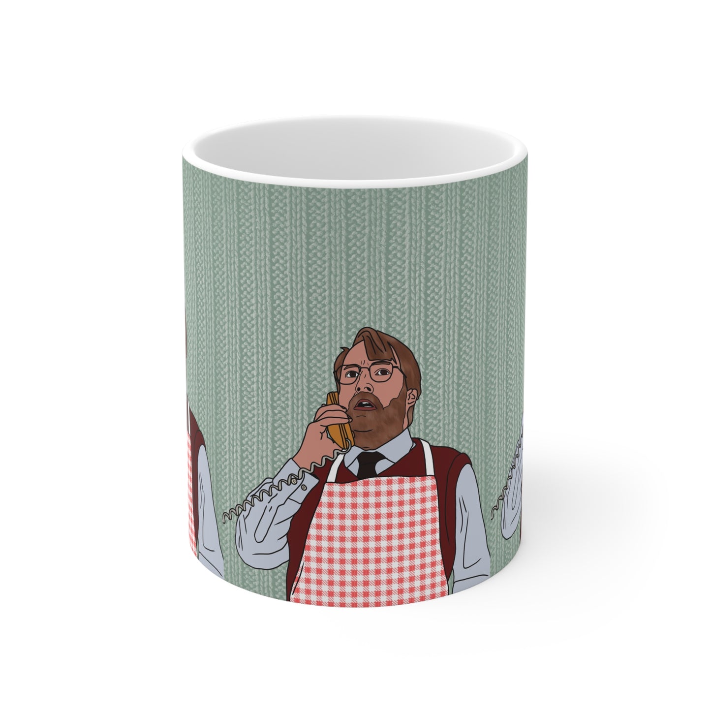 Ludwig Knit Pattern Mug | More Jam