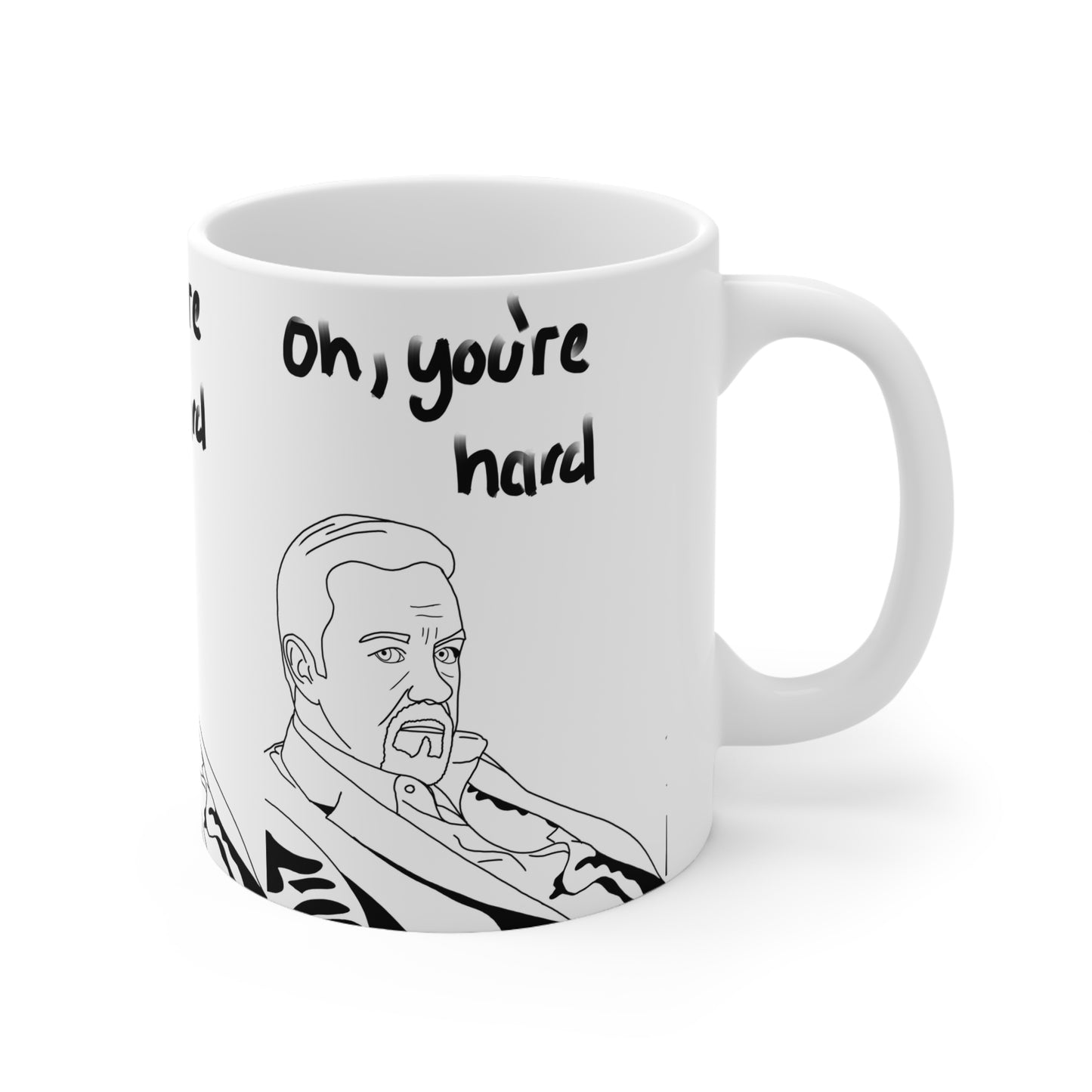 The Office | David Brent Oh You're Hard Mug | More Jam